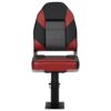 2 Piece Foldable Boat Seat Set High Backrest