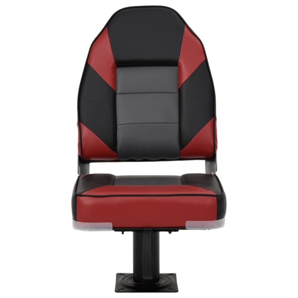 4 Piece Foldable Boat Seat Set High Backrest