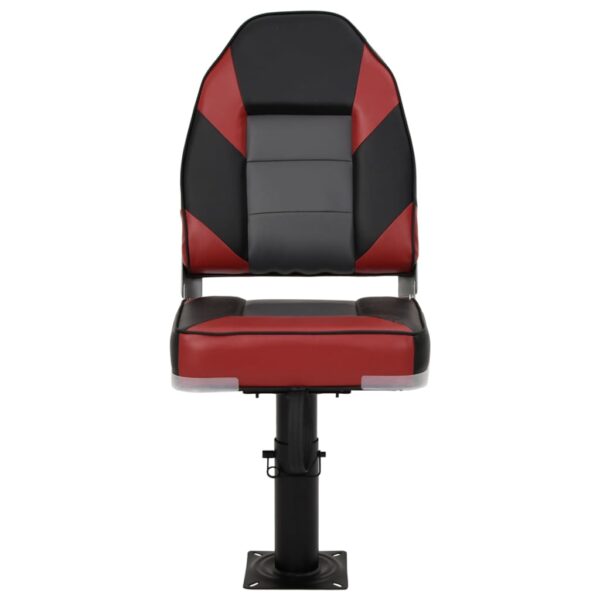 4 Piece Foldable Boat Seat Set High Backrest