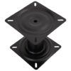 Boat Seat Pedestal Black 18 cm Steel
