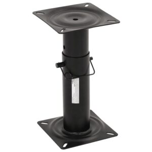 Boat Seat Pedestal Adjustable 28-45.5 cm Steel