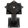 2 pcs Boat Seat Pedestals with 360A Seat Swivel Steel