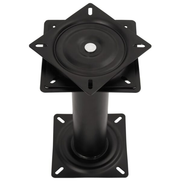 2 pcs Boat Seat Pedestals with 360A Seat Swivel Steel