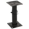 2 pcs Boat Seat Pedestals with 360A Seat Swivel Adjustable Steel