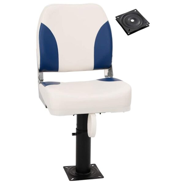 Boat Seat with Pedestal Height Adjustable 360A Rotatable