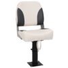 Boat Seat with Pedestal Height Adjustable 360A Rotatable