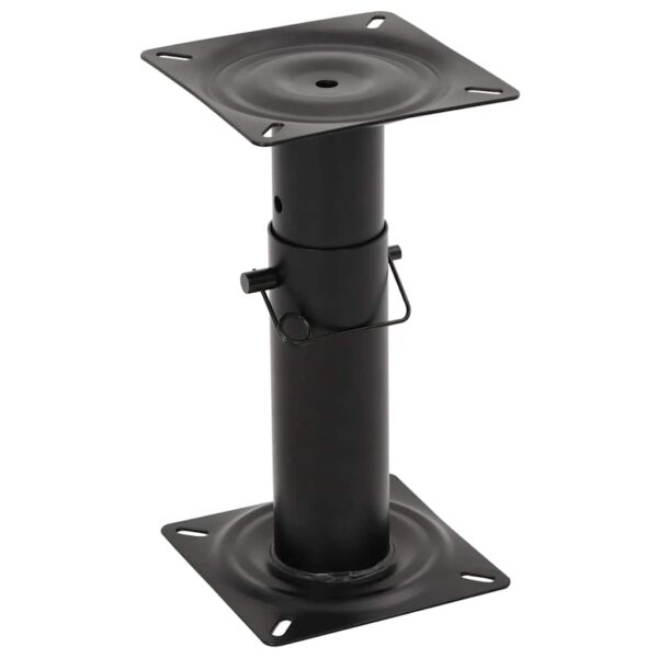 Boat Seats 2 pcs with Pedestal Height Adjustable 360A Rotatable
