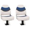 Boat Seats 2 pcs with Pedestal 360A Rotatable