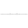 Sliding Door Hardware Kit 200 cm Stainless Steel Silver