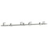 Sliding Door Hardware Kit 183 cm Stainless Steel Silver