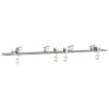 Sliding Door Hardware Kit 183 cm Stainless Steel Silver