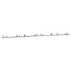 Sliding Door Hardware Kit 183 cm Stainless Steel Silver