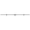 Sliding Door Hardware Kit 213,5 cm Steel Black