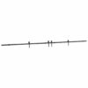 Sliding Door Hardware Kit 213,5 cm Steel Black