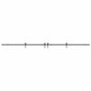 Sliding Door Hardware Kit 213,5 cm Steel Black
