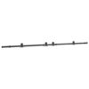 Sliding Door Hardware Kit 152,5 cm Steel Black