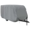 Caravan Cover Grey 610x250x220 cm Non-woven Fabric
