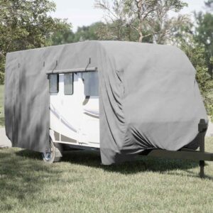 Caravan Cover Grey 610x250x220 cm Non-woven Fabric