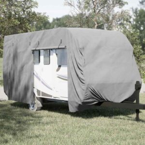 Caravan Cover Grey 670x250x220 cm Non-woven Fabric