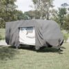 Caravan Cover Grey 732x250x220 cm Non-woven Fabric