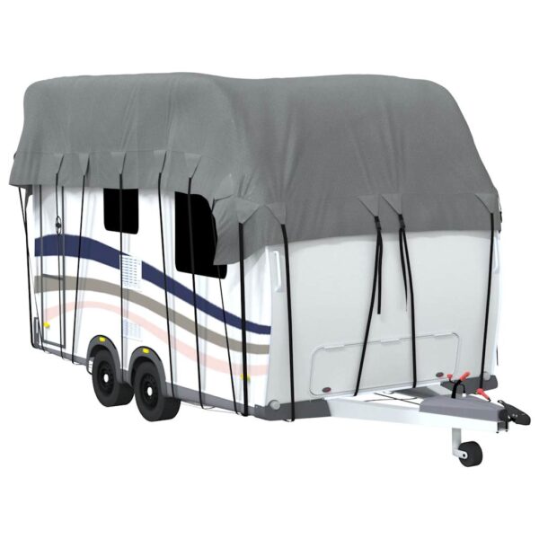 Caravan Roof Cover Grey 500x300 cm Non-woven Fabric
