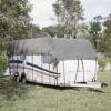 Caravan Roof Cover Grey 700x300 cm Non-woven Fabric