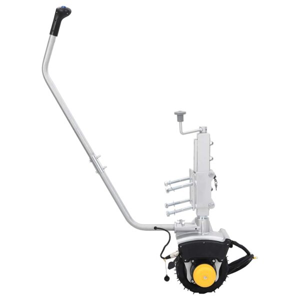 Trailer Jack Wheel 12 V 550 W Aluminium