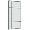 Sliding Door with Hardware Set 102,5x205 cm ESG Glass & Aluminium