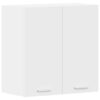 Hanging Cabinet Lyon White 60x31x60 cm Engineered Wood