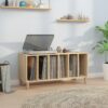 Record Cabinet Sonoma Oak 100x38x48 cm Engineered Wood