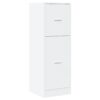 Apothecary Cabinet White 40x41x118 cm Engineered Wood
