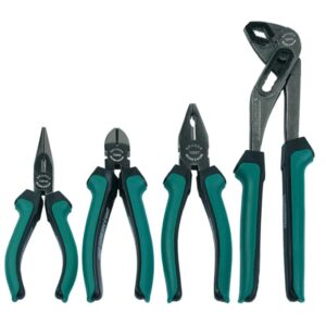 BrA1/4der Mannesmann Four Piece Pliers Set Steel 10997