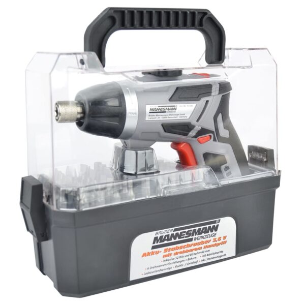 BrA1/4der Mannesmann 52 Piece Rechargeable Screwdriver 3.6 V