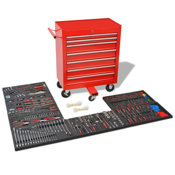 8718475518808_a_en_hd_1.jpg Workshop Tool Trolley with 1125 Tools Steel Red