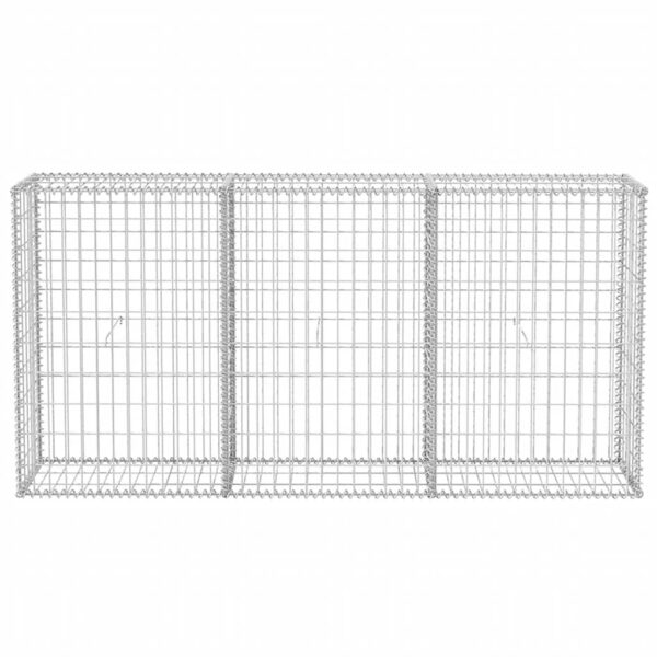 Gabion Basket Galvanised Steel 200x30x100 cm
