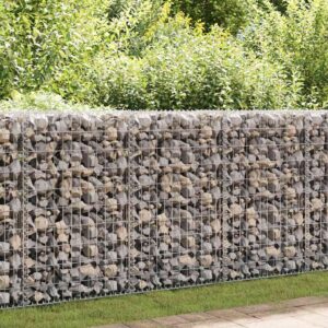 Gabion Basket Galvanised Steel 100x50x100 cm