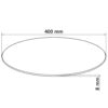 Table Top Tempered Glass Round 400 mm