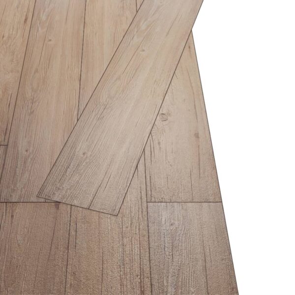 Self-adhesive PVC Flooring Planks 5.02 mÂ² 2 mm Oak Brown