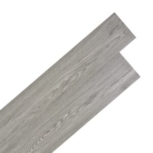 Self-adhesive PVC Flooring Planks 5.02 mÂ² 2 mm Dark Grey