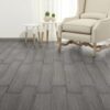 Self-adhesive PVC Flooring Planks 5.02 mÂ² 2 mm Dark Grey