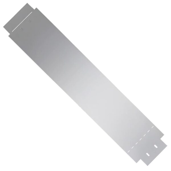 Lawn Fences 5 pcs Galvanised Steel 100x19 cm