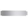 Lawn Fences 5 pcs Galvanised Steel 100x19 cm