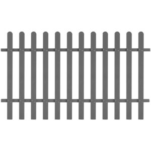 Picket Fence WPC 200x120 cm