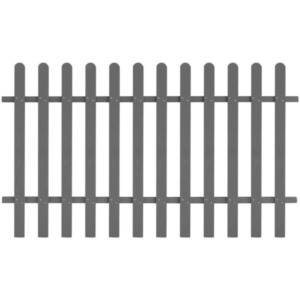 Picket Fence WPC 200x120 cm
