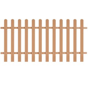 Picket Fence WPC 200x100 cm