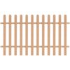 Picket Fence WPC 200x120 cm