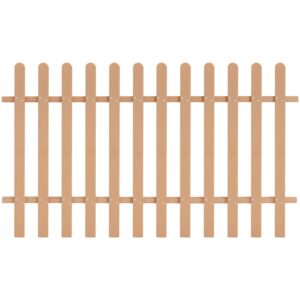 Picket Fence WPC 200x120 cm