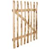 Single Fence Gate Hazel Wood 100x120 cm