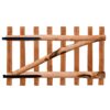 Single Fence Gate Impregnated Hazel Wood 100x60 cm