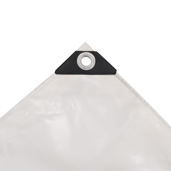 Tarpaulin 650 g/mÂ² 3x3 m White